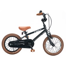 子供用自転車 Wynn 14inch Bike Matte Black x Brown Tire