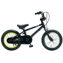 子供用自転車 Wynn 14inch Bike Matte Black x Lime