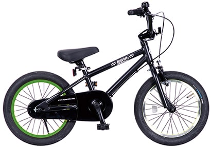 子供用自転車 Wynn 16inch Bike Matte Black x Lime