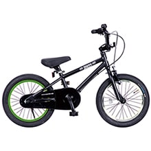 子供用自転車 Wynn 16inch Bike Matte Black x Lime